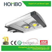 Luz de calle caliente de la venta 60W 70W 80W 90W 100W LED 5 años de garantía Aluminio Bridgelux llevó la lámpara al aire libre de la fuente de iluminación